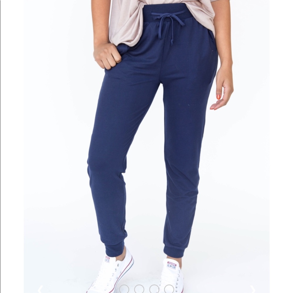 NWT Navy Joggers